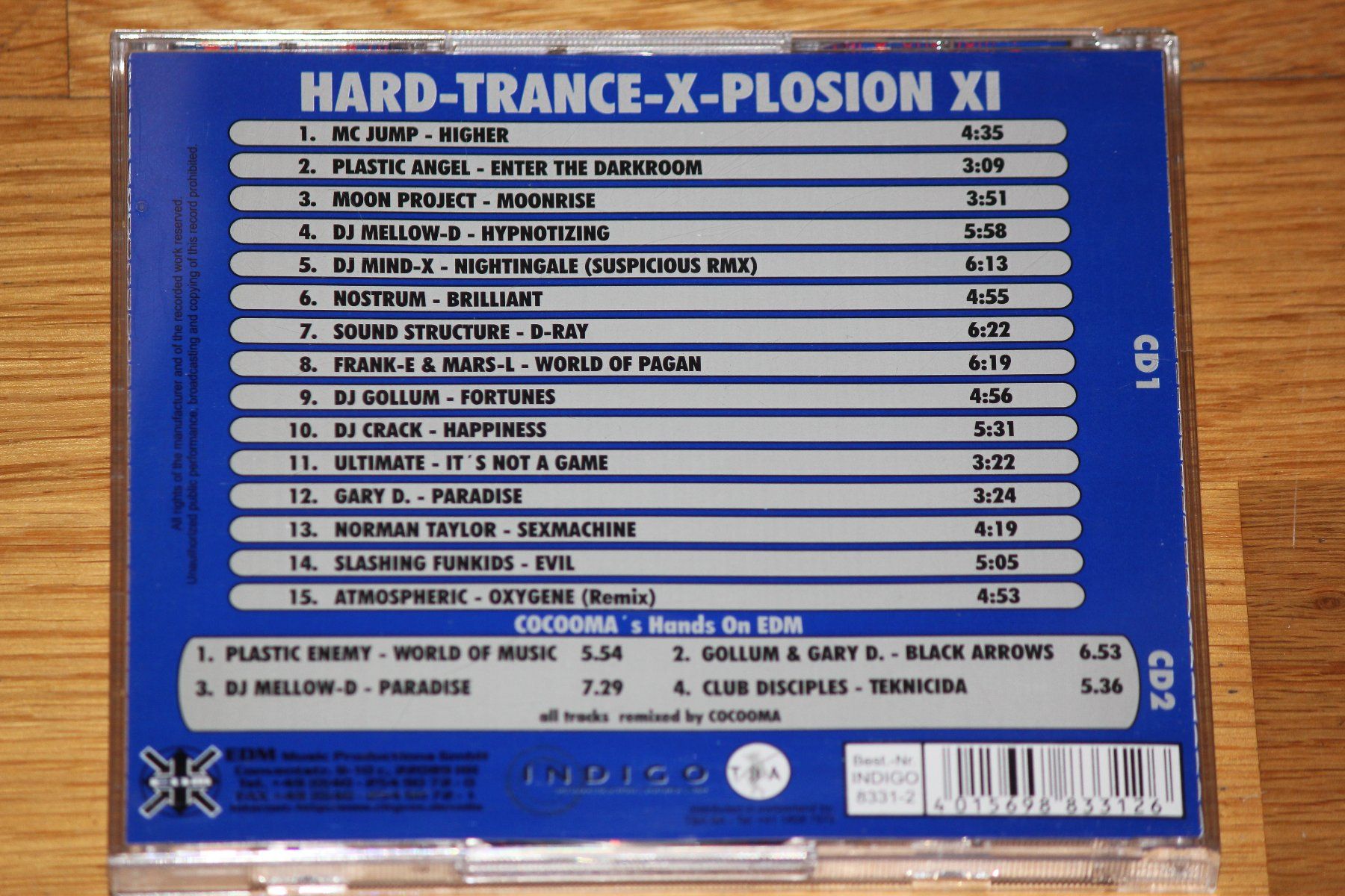 CD: HARD-TRANCE X-PLOSION XI (2 CDs) – Usato da Wichtrach venduto da LuckyLuke69 1