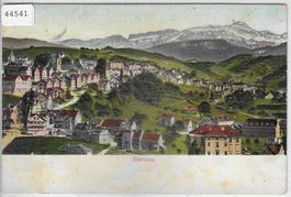Herisau - Generalansicht - Relief-Karte