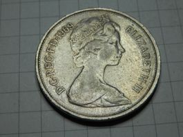 Großbritannien 10 New Pence, 1969
