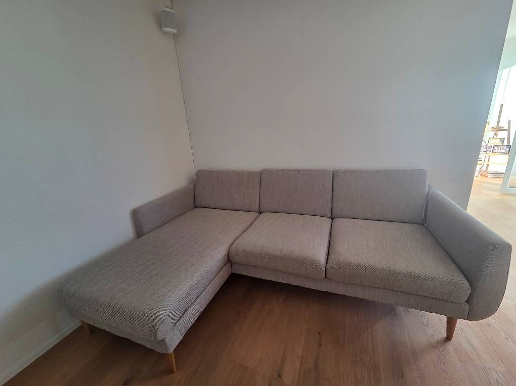 Sofas: 3er-Ecksofa mit Récamiere (IKEA SMEDSTORP) – D'occasion à Grosshöchstetten par tuni01 4
