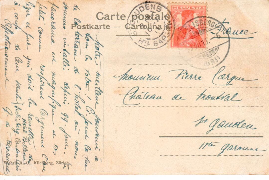 Cartoline postali: Seelisberg – Usato da Wolhusen venduto da Curver9 1