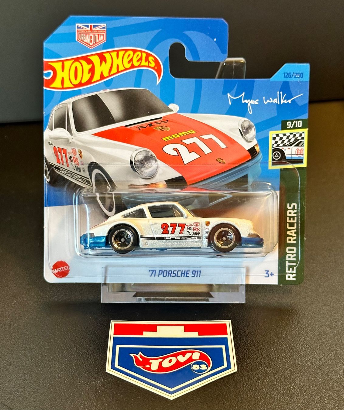 Hot Wheels Modellini d'auto: Hot Wheels '71 Porsche 911 Magnus Walker – Nuovo e nell'imballaggio originale da Wettingen venduto da Tovi83
