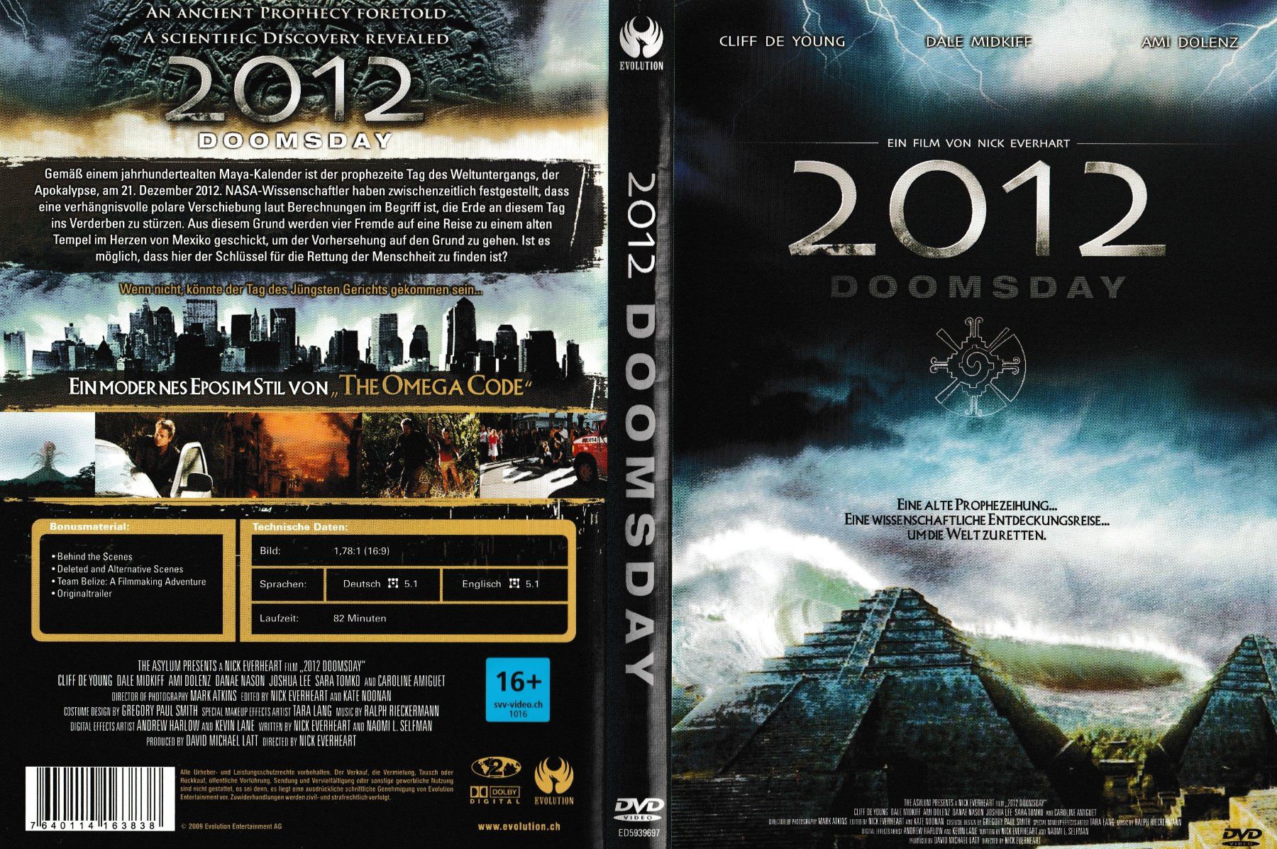 Tutti i DVDs: DVD - 2012: Doomsday – Usato da Langnau am Albis venduto da MediaRescuerKeLoX