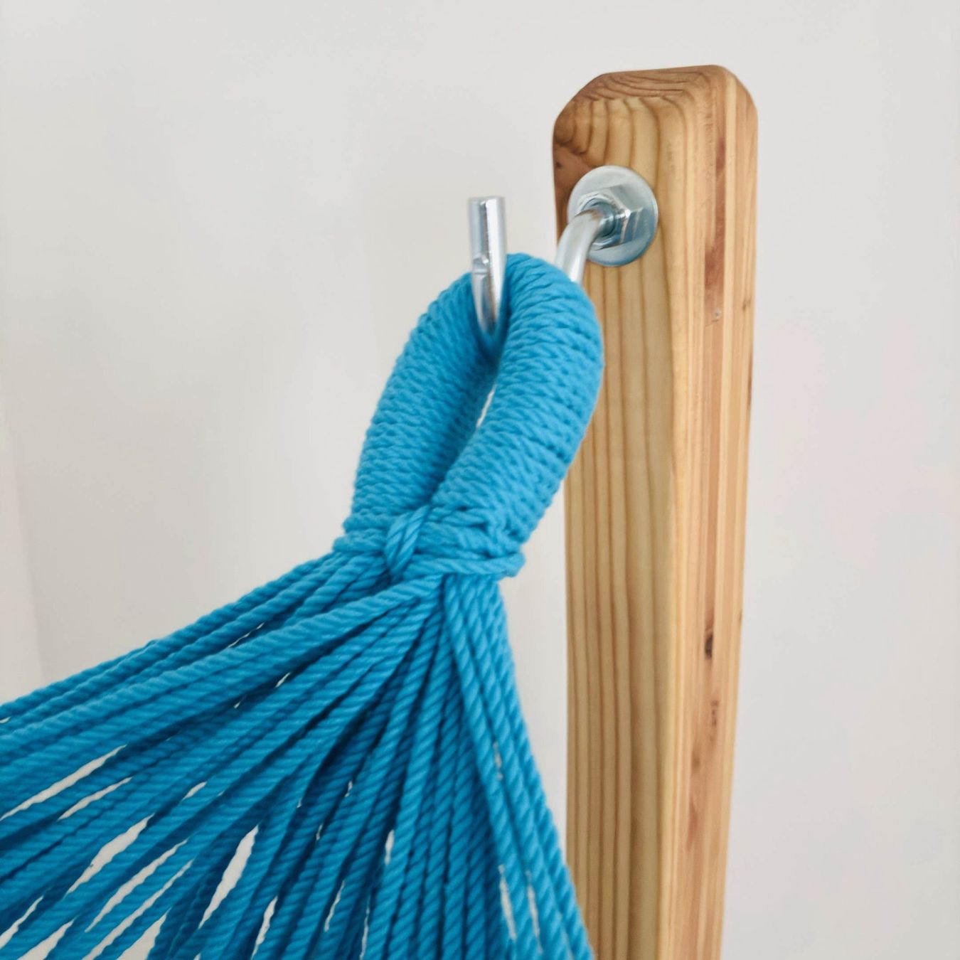 Poltrone pensili da giardino: MacaMex Netz-Hängesessel-SET Azure Baumwolle – Nuovo e nell'imballaggio originale da Tulln venduto da HaengemattenShop 4