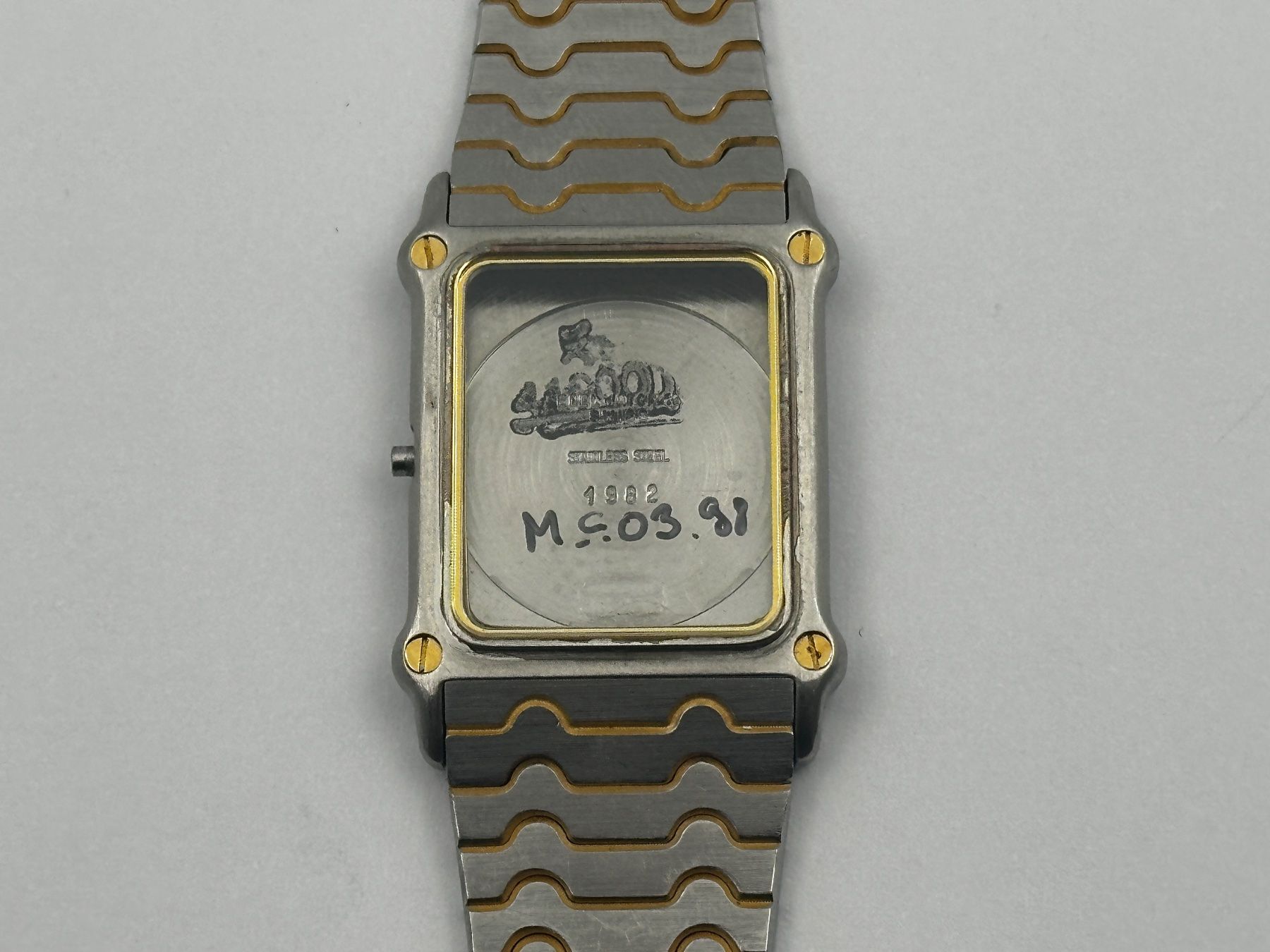 Ebel Uhren: Ebel Tank Gehäuse mit Band und Glas ref: 181801 – Gebraucht aus Brüttisellen von AlphaOmega05 1