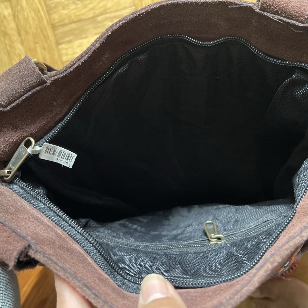 Borse: Boho-Wildledertasche mit Fransen handgefertigt – Nuovo (secondo la descrizione) da Bern venduto da dek_7bjd 4