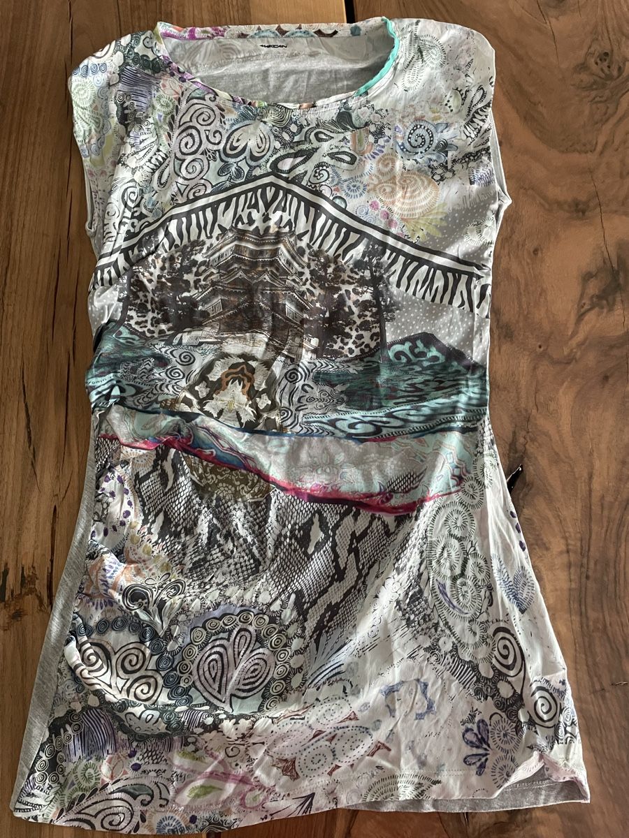 Marc Cain T-shirt: Mar Cain Longshirt aus Seide – Usato da Rüttenen venduto da Marianne22121970