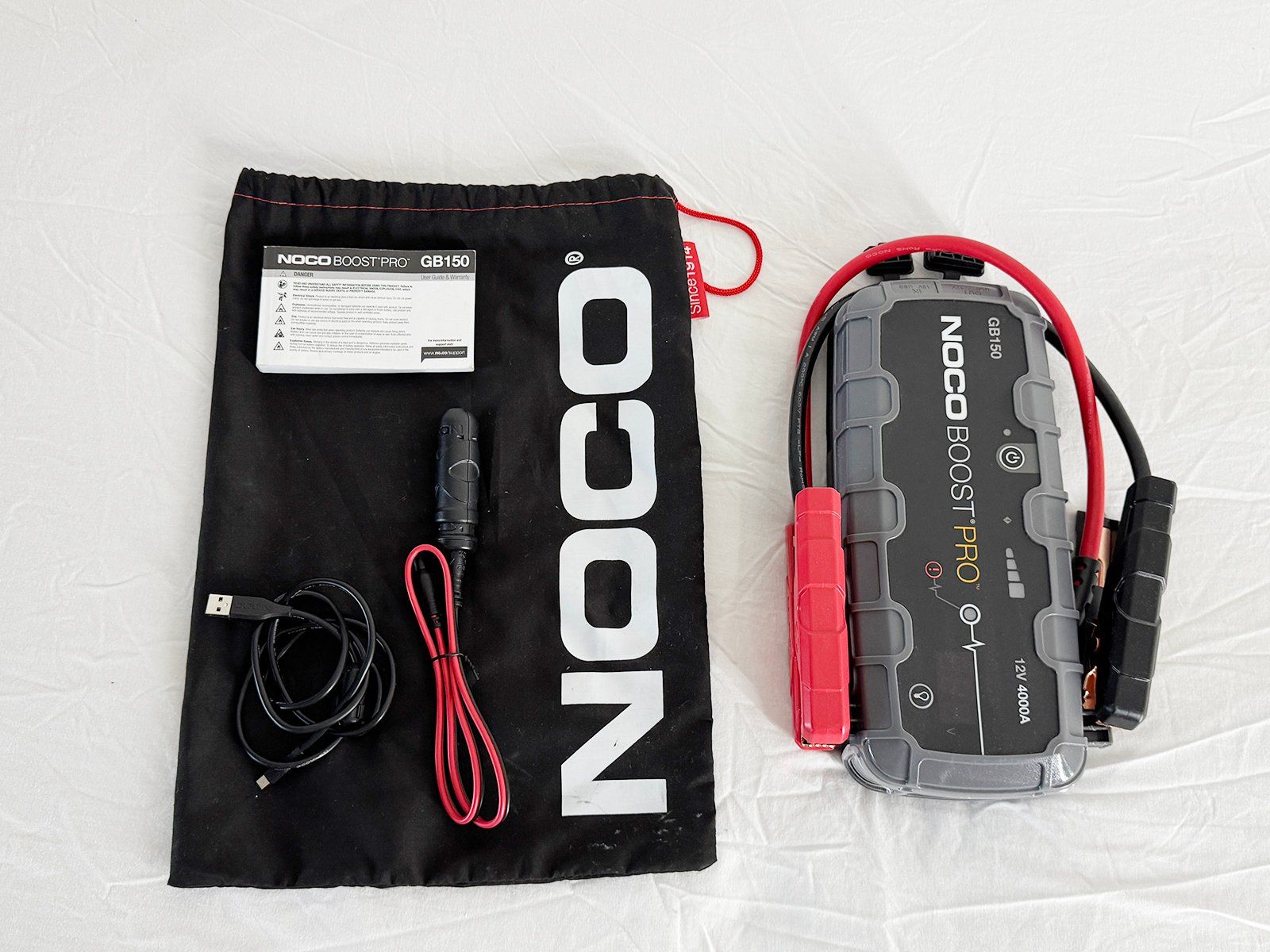 Noco Batterie-Ladegeräte: GB150 BOOST PRO 3000A Starthilfe Auto Camping Akku – Gebraucht aus Zürich von LZA_Zuerich