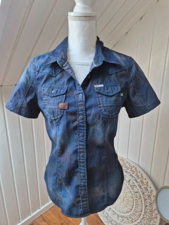 KHUJO  damen denim bluse   Grösse M