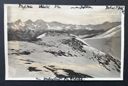 Aussicht v.Piz Gertrud/Photo A. Heinze, Lenzerheide, ca 1930