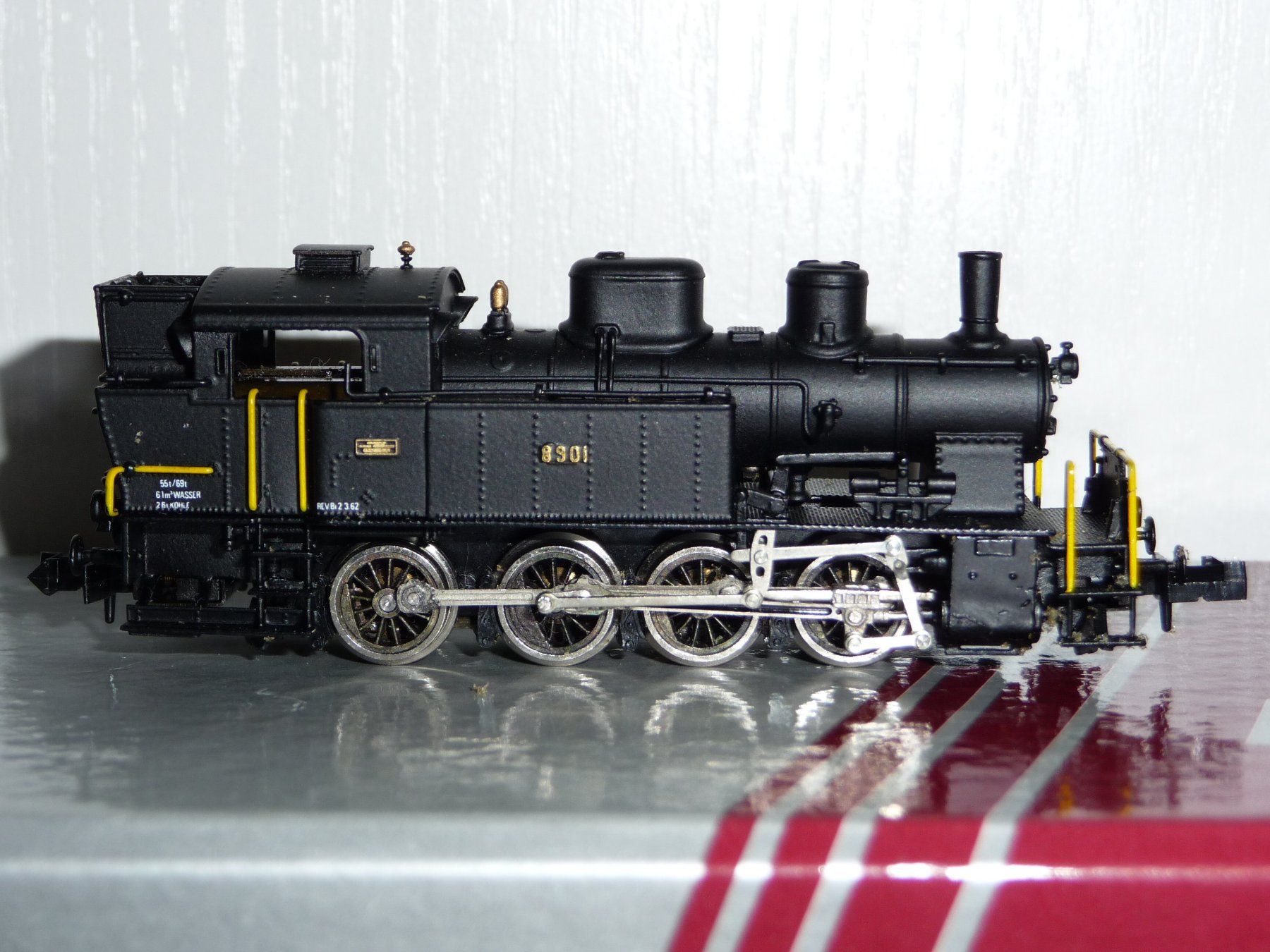 Lemaco Modellini di ferrovie: Lemaco SBB Dampflok E 4/4 Nr. 8901, Spur N – Nuovo (secondo la descrizione) da Dozwil venduto da Kouma77 2