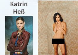 Katrin Heß / Originalautogramm