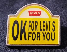 GG422 - Pin LEVIS OK for LEVI'S for you