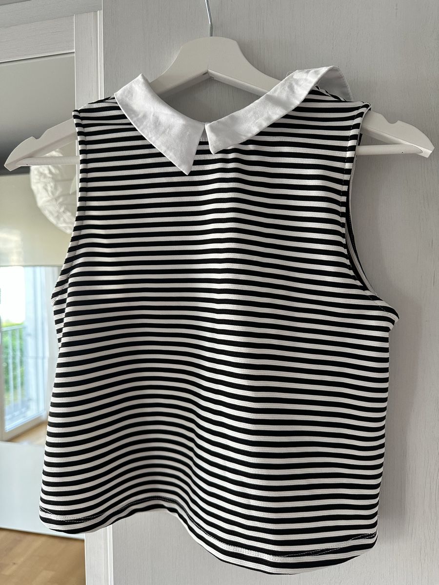 Zara Top: Zara Top, gestreift mit Kragen – Usato da Olten venduto da sar_zs6d