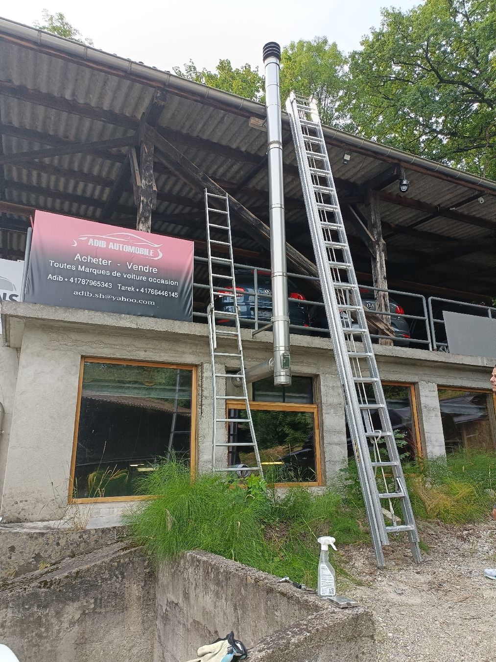 Cheminée: cheminée extérieur – Neuf (Voir description) à Plan-les-Ouates par Bruni010