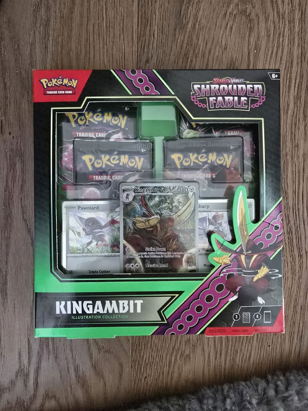 Pokémon Carte collezionabili: Pokémon TCG Kingambit Illustration Collection  – Nuovo e nell'imballaggio originale da Niederlenz venduto da mon_c7lk
