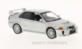 Mitsubishi Lancer Evo RS 1998 RHD silber met.       1:43