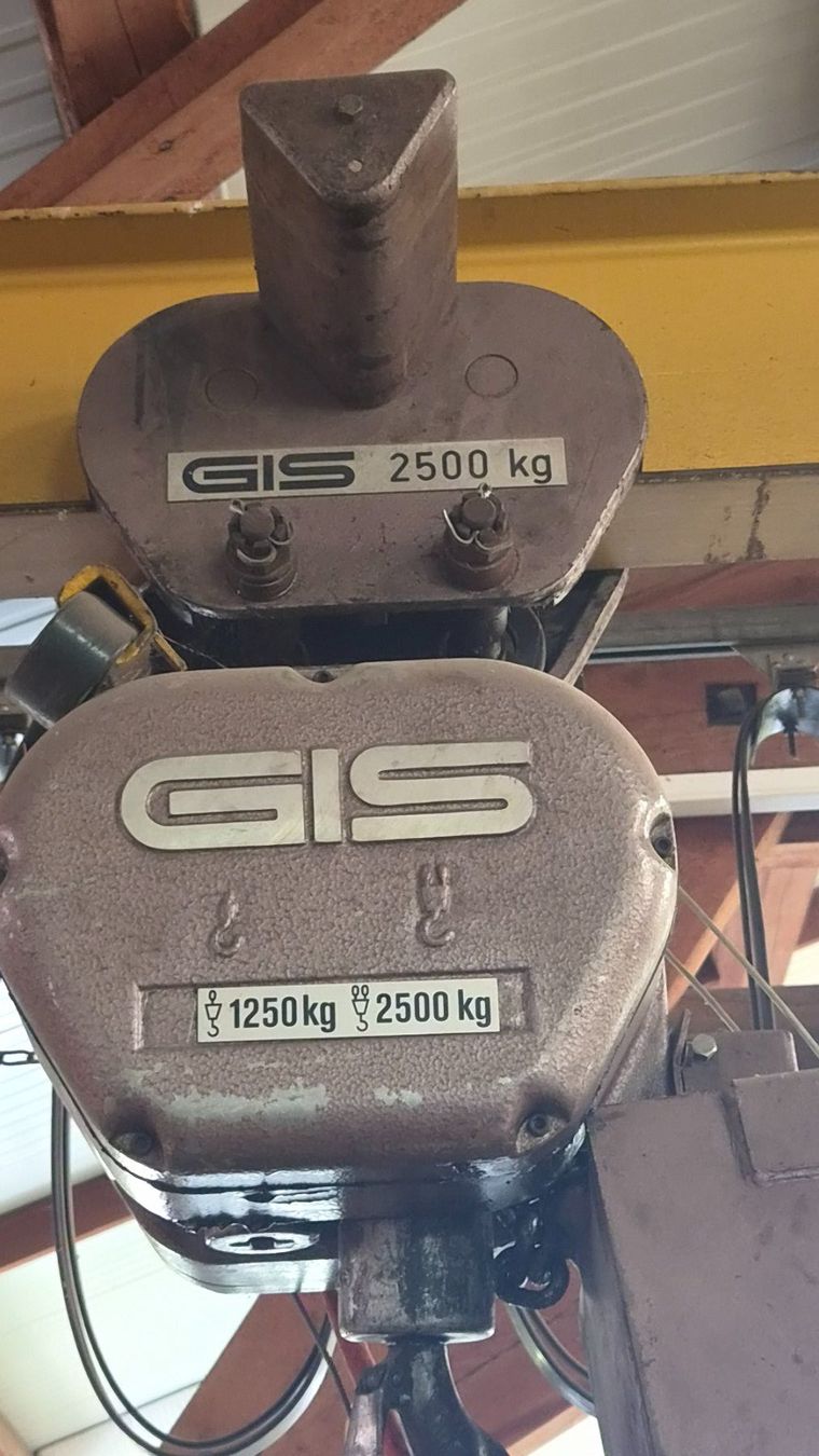 Paranco multiuso: Elektrokettenzug mit Laufkatze – Usato da Gümmenen venduto da chmail 3