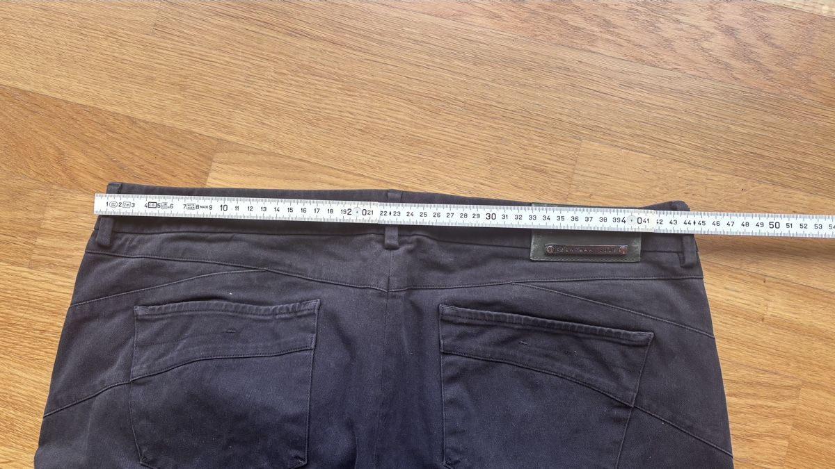 Max Mara Pantaloni: Hose Sportmax, Gr. 38, dunkelblau – Usato da Basel venduto da Defne 4