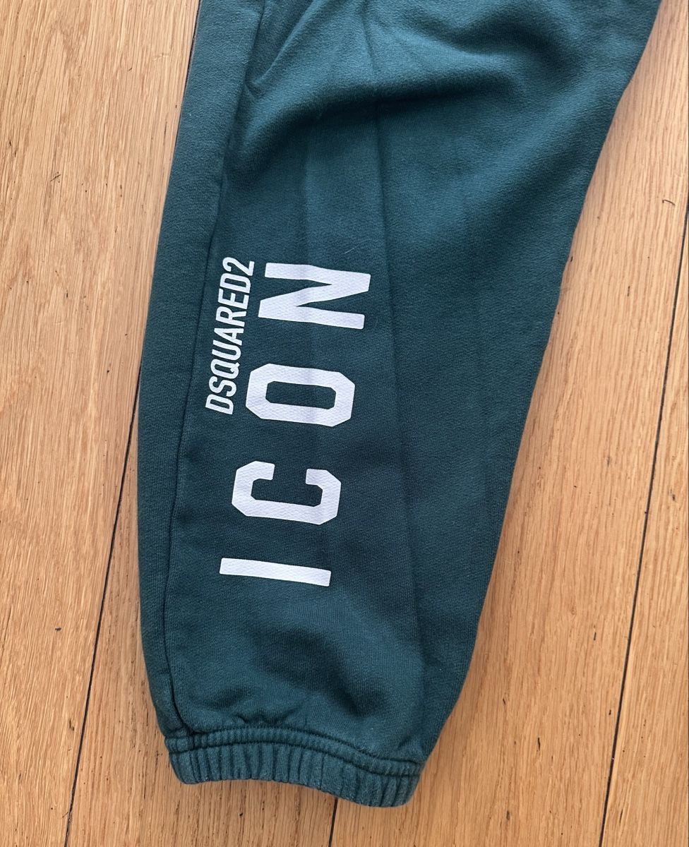 Dsquared2 Pantaloni: Dsquared2 Sweatpants ICON Dark Green Size XS – Usato da Geneve venduto da iri_dr5s 2
