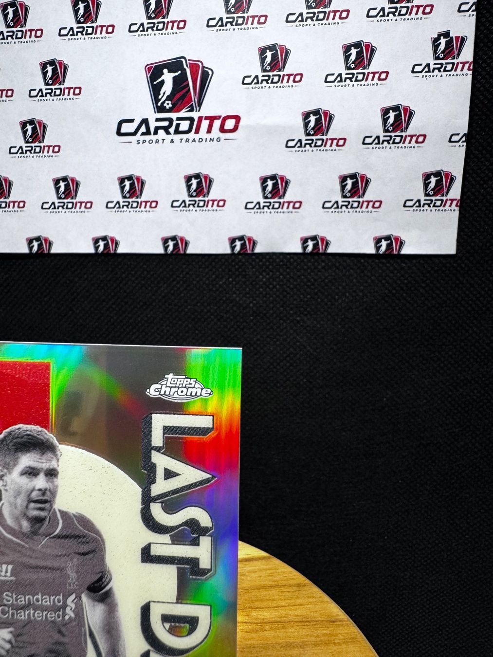 Topps Carte collezionabili: 2025-26 Topps Chrome UCC Steven Gerrard Last Dance Insert – Usato da Reconvilier venduto da Cardito 3