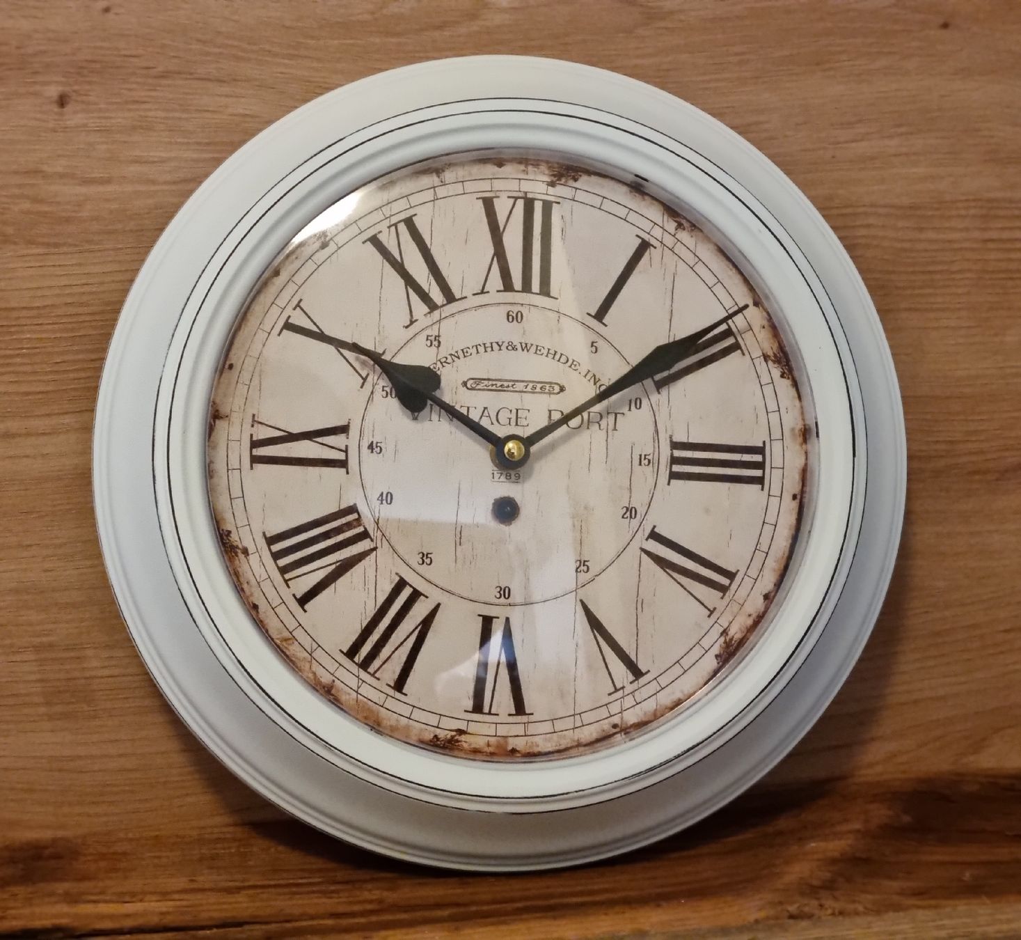 Orologi: Wanduhr Vintage,  Durchmesser 30cm neu – Nuovo e nell'imballaggio originale da gränichen venduto da Bijou5722