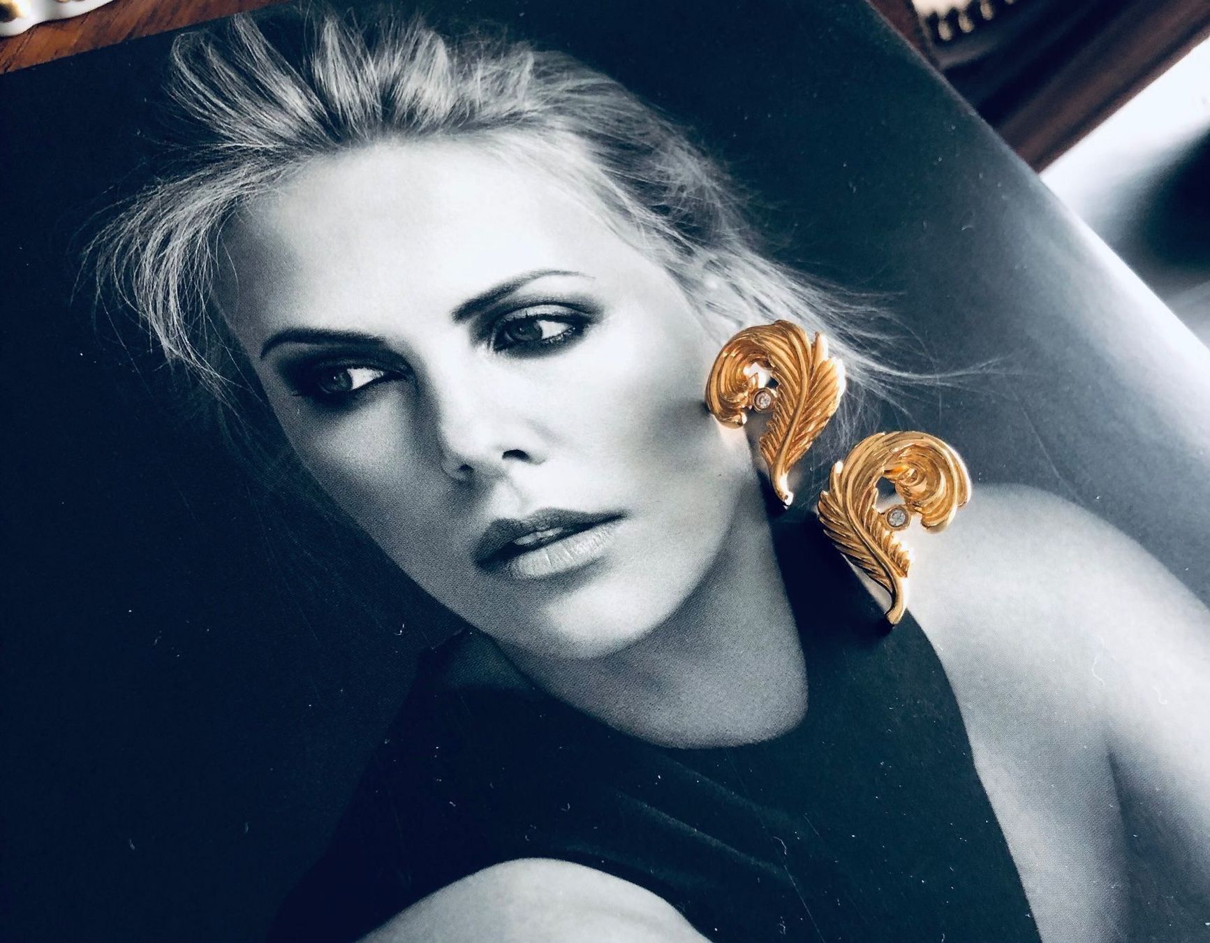 Orecchini pendenti & Orecchini a lobo: Ohrringe mit Gold Plaiting & Zirkonia – Nuovo (secondo la descrizione) da Winkel venduto da Luxtime