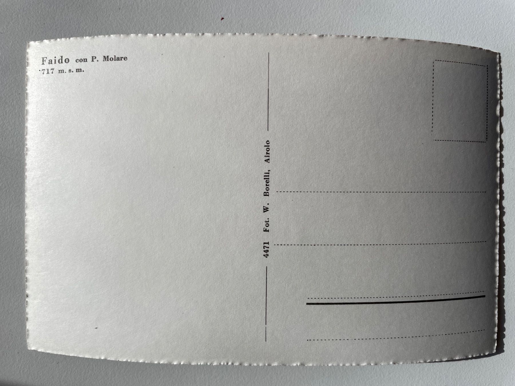 Cartoline postali: Faido panorama – Usato da Faido venduto da Fusnengo 1