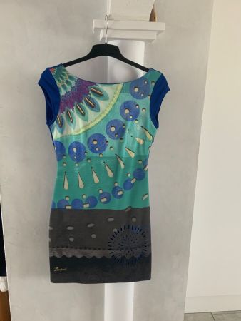 Desigual Sommerkleid Gr. M im tollen Muster ☀️ Top Zustand!