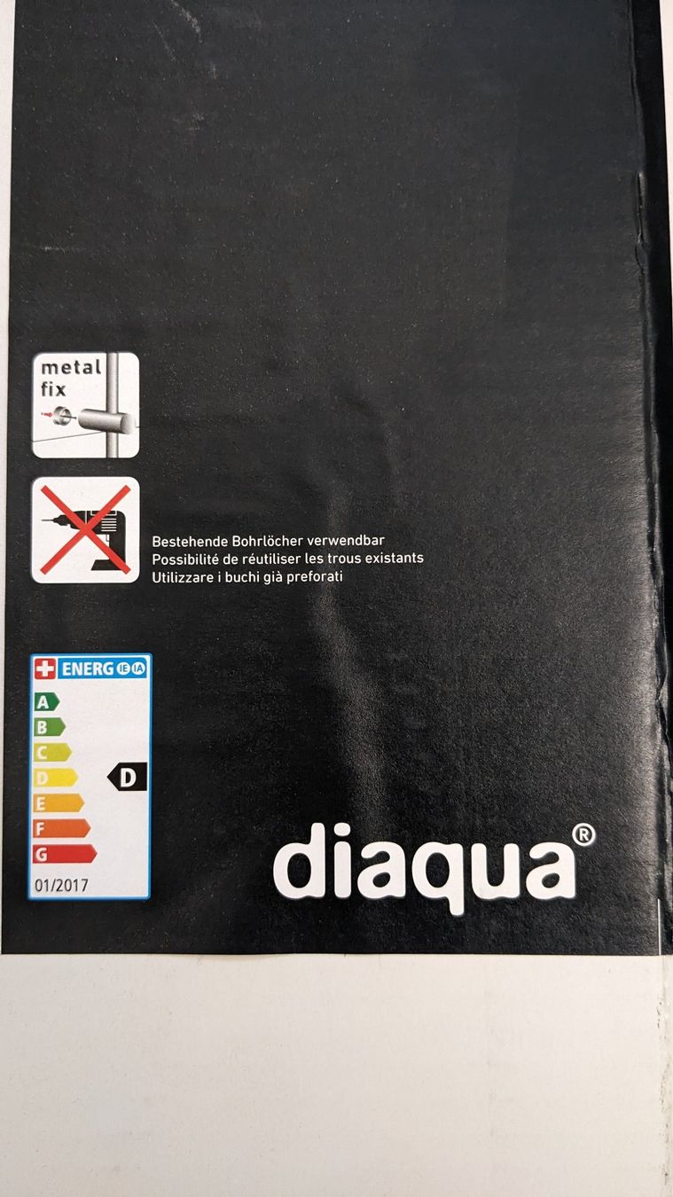 Soffioni doccia: Duschsystem diaqua Triton verchromt – Nuovo e nell'imballaggio originale da Wiedlisbach venduto da Vespert 2