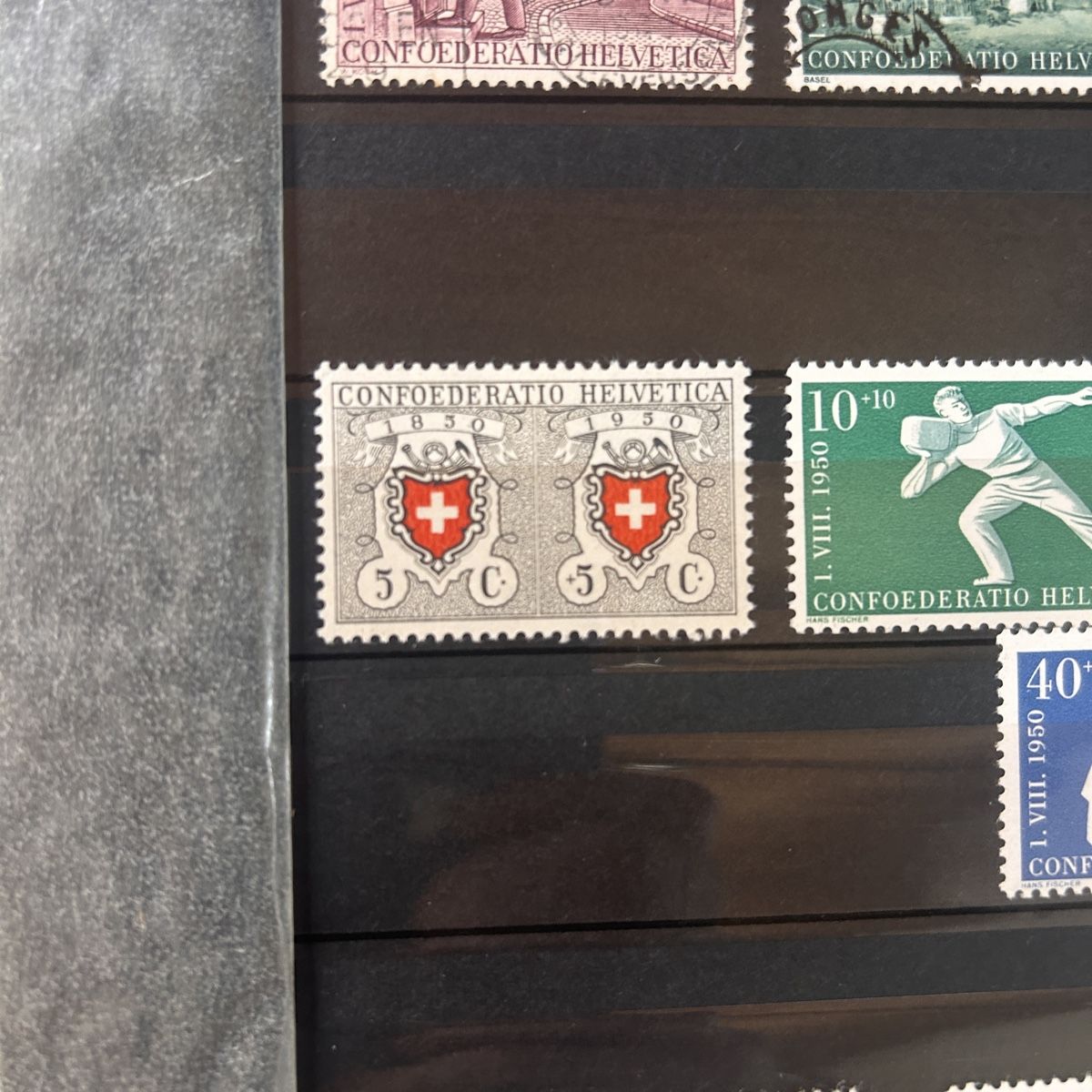 Tutti i francobolli: Briefmarken Schweiz - Pro Patria & Pro Aero. 4 – Usato da Laufen venduto da belleskulptur