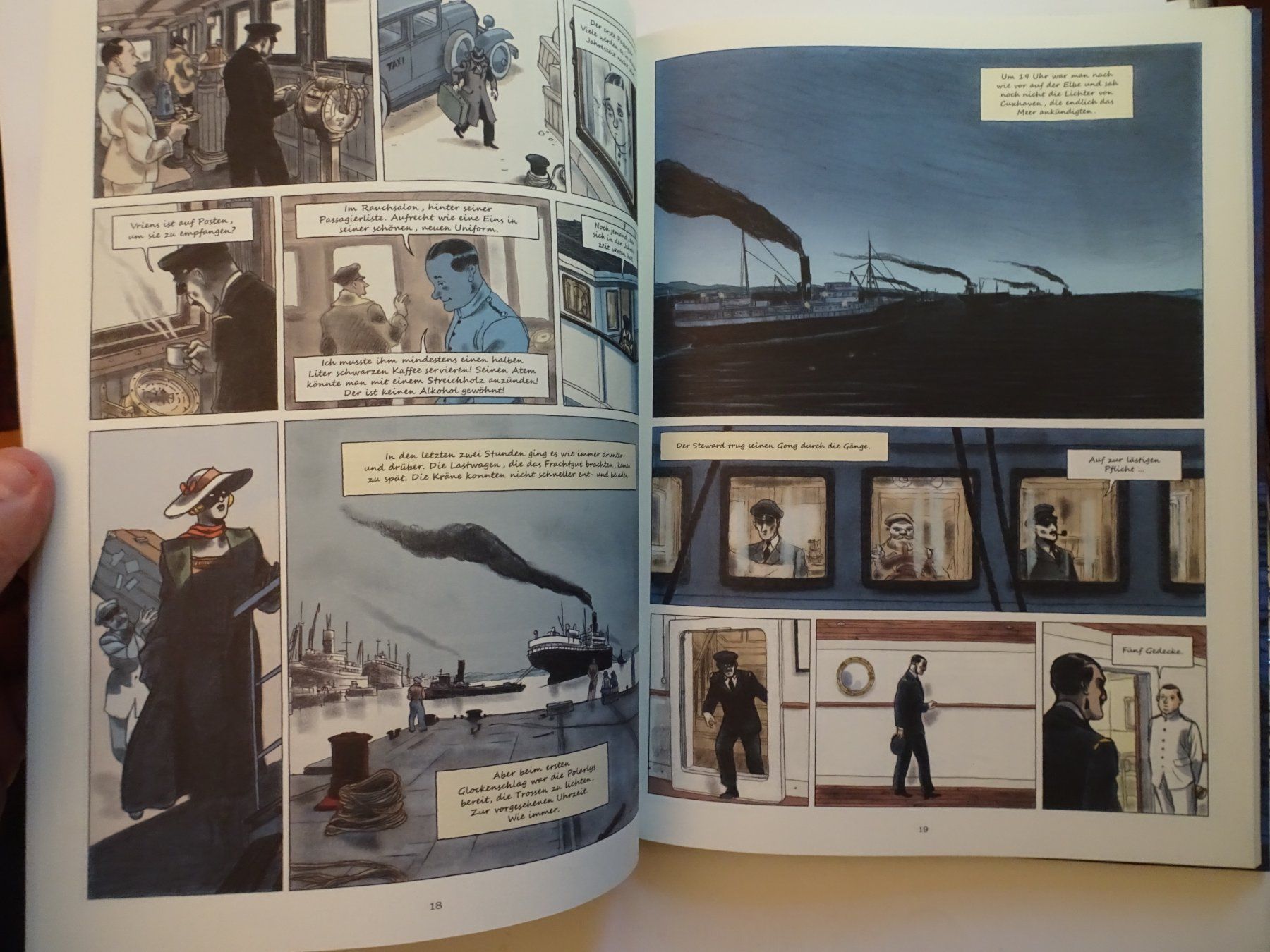 Comics: Comic Buch DER PASSAGIER DER POLARLYS nach Simenon – Gebraucht aus Schönenwerd von schnitzunddrunter 4