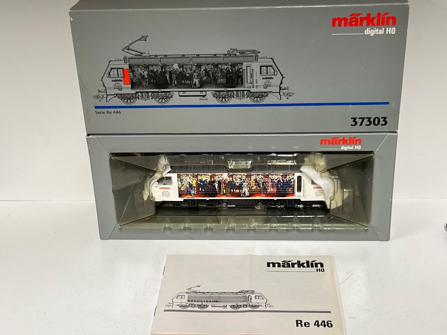 Märklin Modellini di ferrovie: Märklin 37303 SOB   Serie Re 446 Digital – Nuovo (secondo la descrizione) da Neuenhof venduto da ludovicco 7