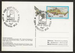 Ballon 1984 Italien  Luftpost