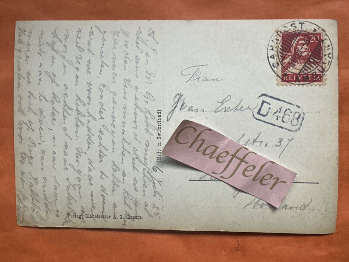 Cartes postales: 1925 Luzern Spreuerbrücke – D'occasion à Zürich par Chaeffeler 1