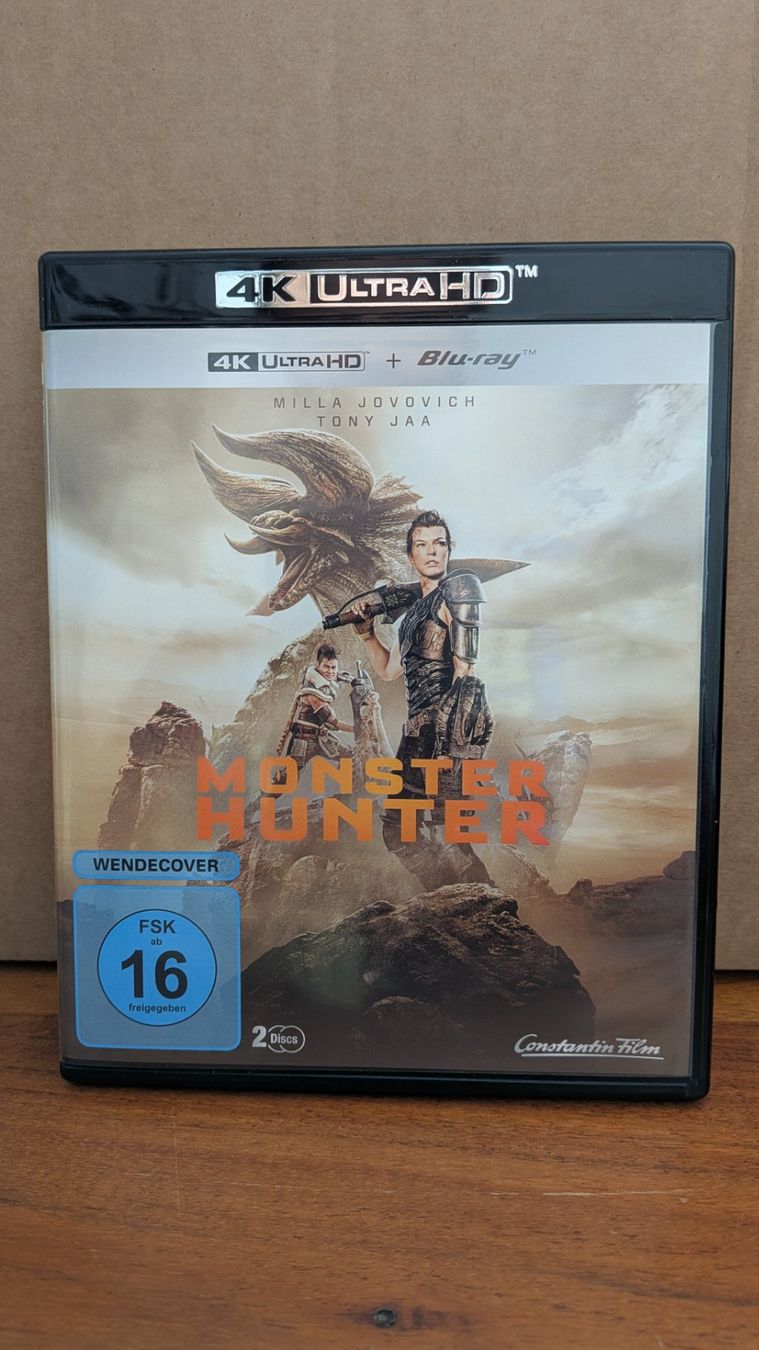 Tutti i DVDs: Monster Hunter 4K Ultra HD Blu-ray – Usato da Thun venduto da Pizzamike