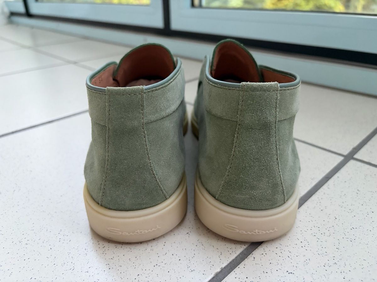 Santoni Damenschuhe: Santoni Open Walk sage green 39 – Gebraucht aus Zürich von nat_k 4