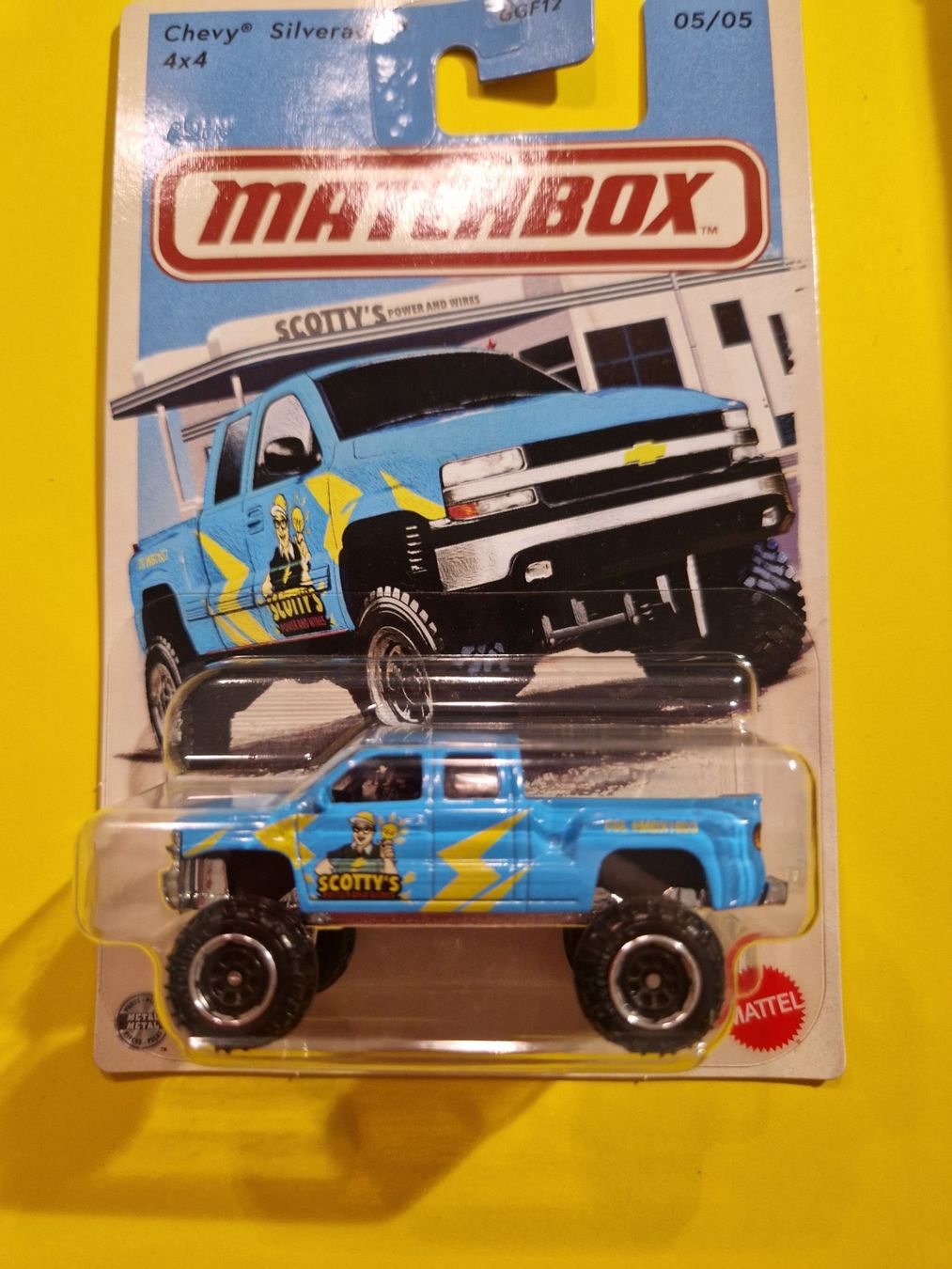 Matchbox Modellautos: Matchbox  CHEVY SILVERADO 4x4 – Neu und originalverpackt aus Oftringen von Rotor 1