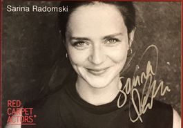 Sarina Radomski Autogramm signiert Foto 10x15cm