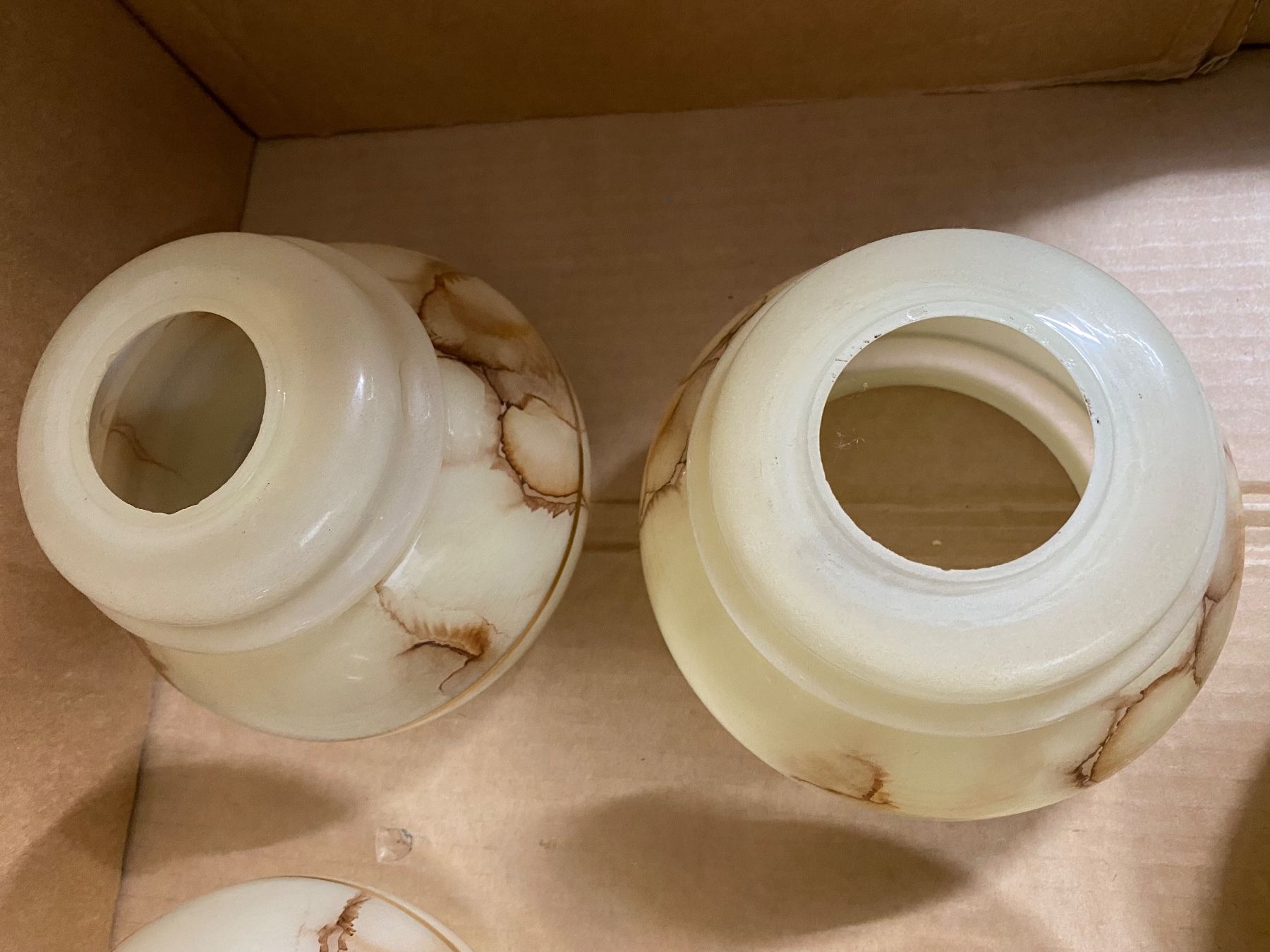Lampenschirme: Deckenleuchtenschirme Glas Antik – Gebraucht aus Eschlikon TG von ArtRec 2