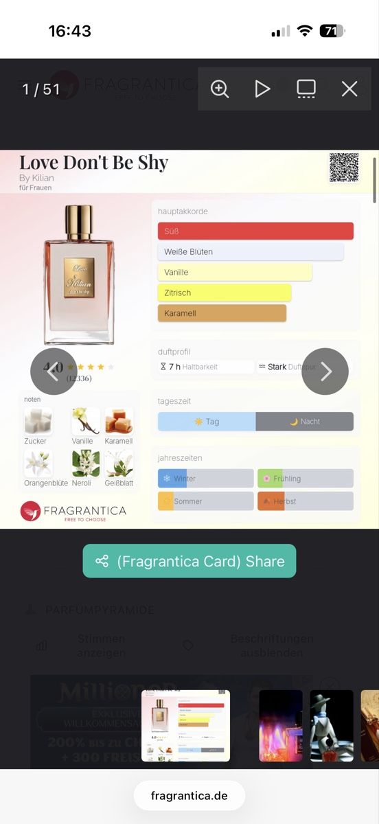 Kilian Profumi & Eau de Toilette: Kilian Love Don't be Shy, 2 ml – Usato da Sursee venduto da nst_czk2 2
