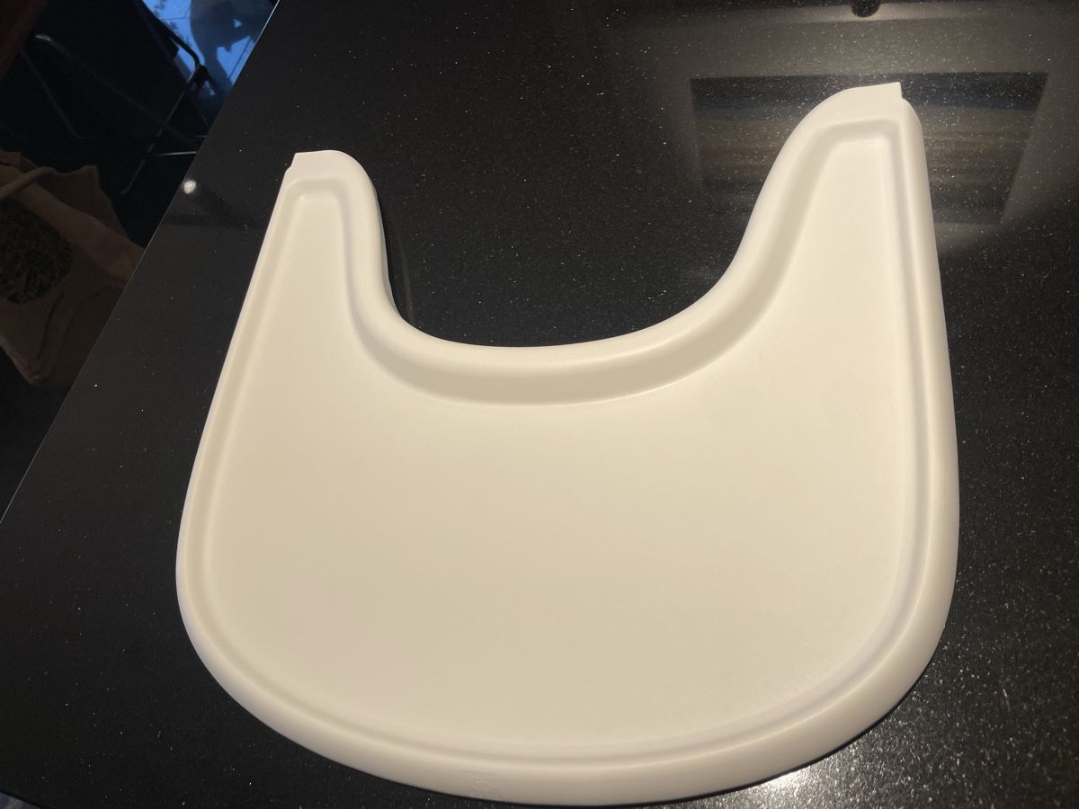 Stokke Hochstühle: Stokke Tripp Trapp Tisch weiss – Gebraucht aus Baden von things777 1