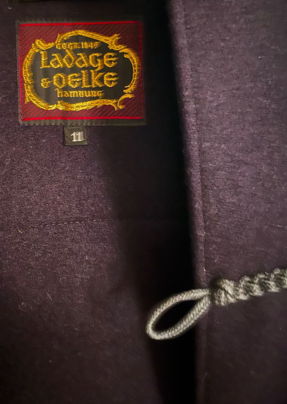 Vestes & Manteaux: Laage & Oelke Dufflecoat Gr. 11 – D'occasion à männedorf par johannes13