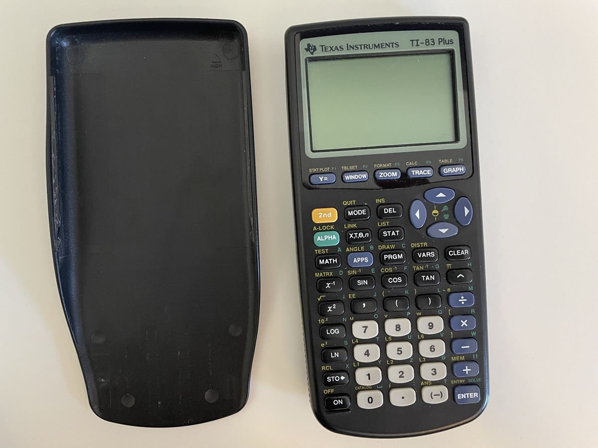 Texas Instruments Calcolatrici tascabili: Taschenrechner Texas Instruments TI-83 Plus schwarz – Usato da Oberarth venduto da abi127 1