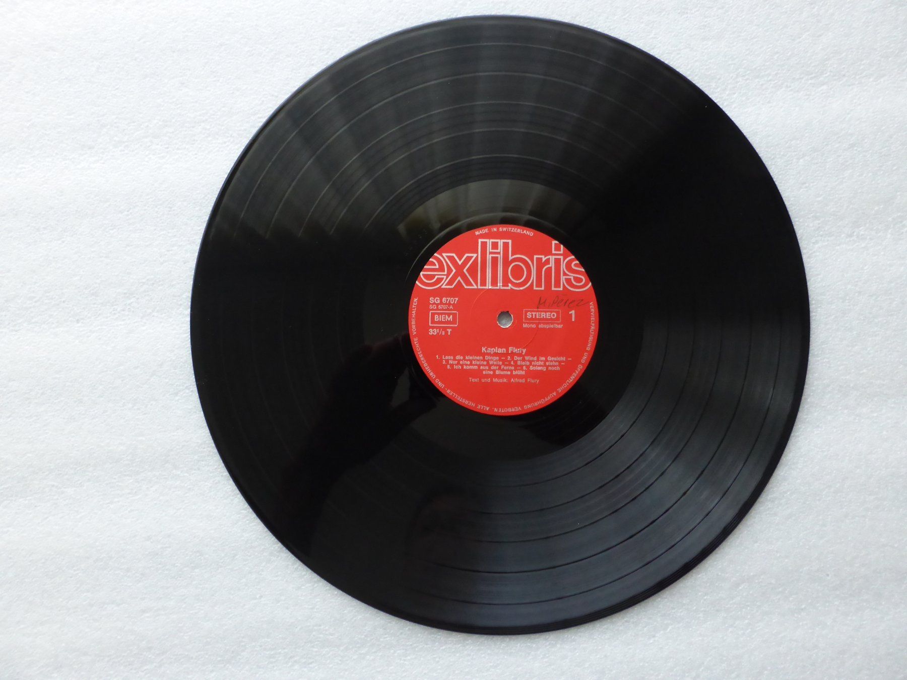 Vinyles: VINYL  LP  KAPLAN FLURY – D'occasion à Küssnacht am Rigi par Sunnestrahl 1