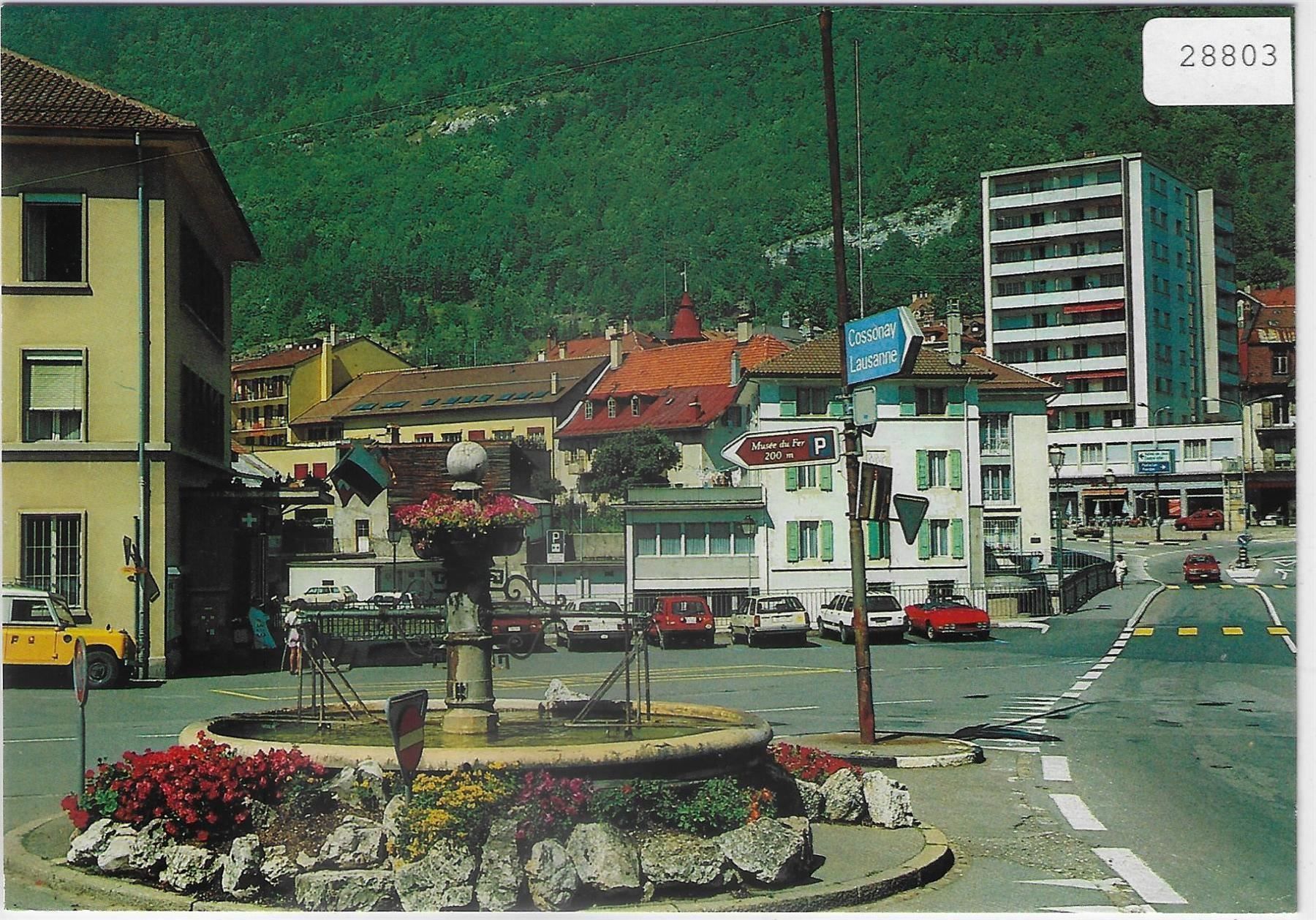 Cartoline postali: Vallorbe - Poste – Usato da Ettingen venduto da Kartenplanet
