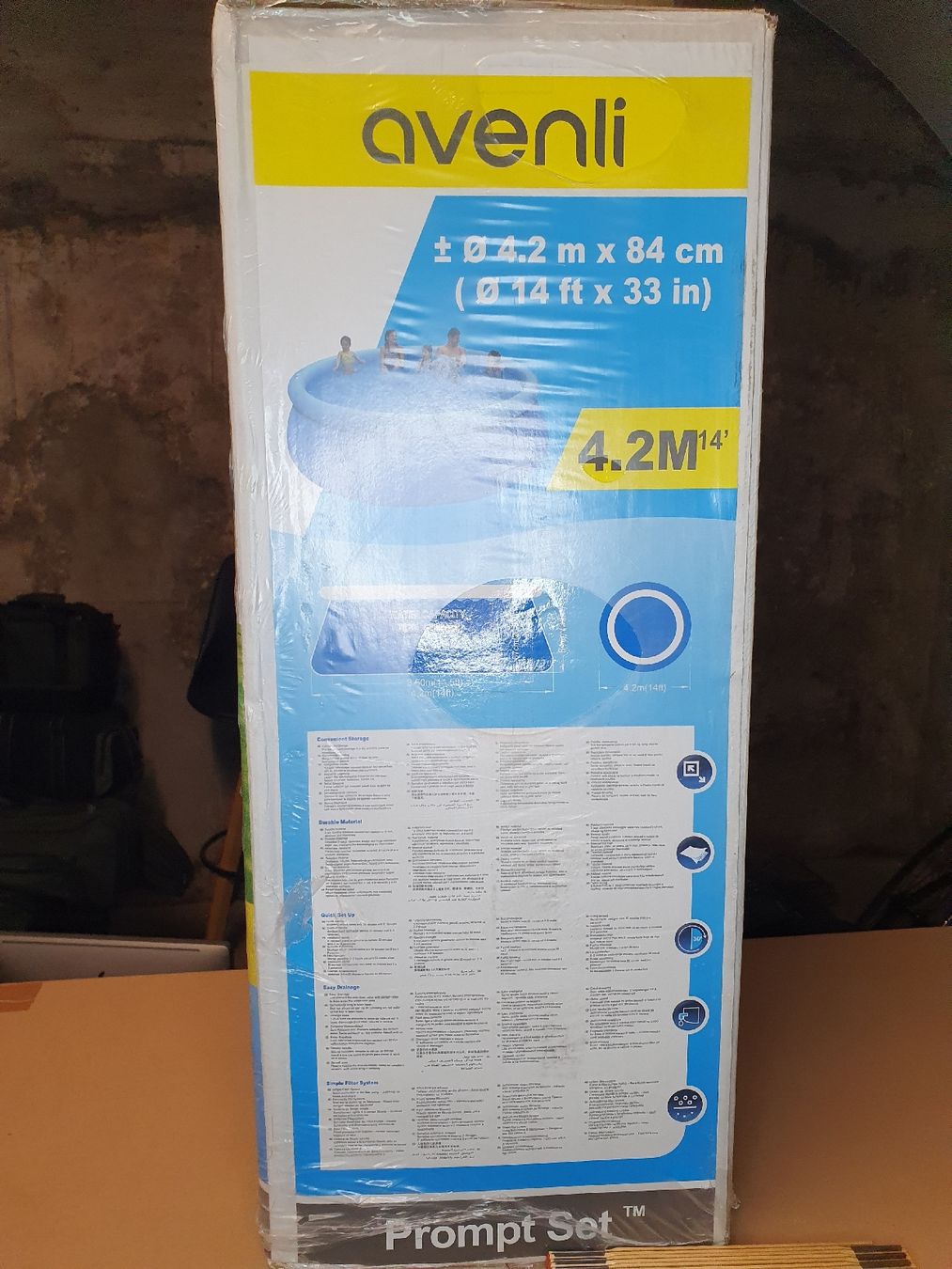 Piscine: Avenli Frame Pool 4.2M Durchmesser - Badespass im Sommer! – Nuovo e nell'imballaggio originale da Aathal-Seegräben venduto da Ru.Fi 6