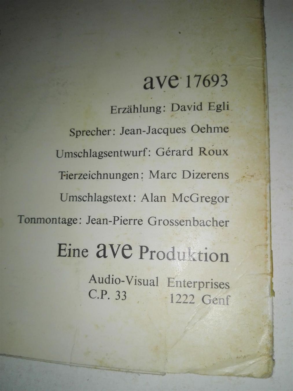 Vinyles: Die Arche Noah                  (7'Inch) – D'occasion à St. Gallen par elk2020 6
