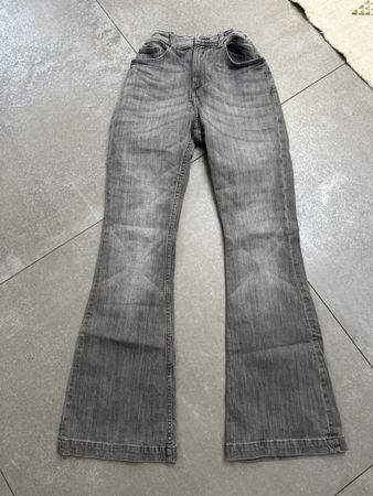 H&M Flared Jeans grau Gr. 164