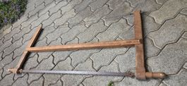 Antike Holzsäge